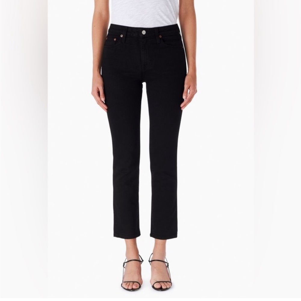 Trave Irena Slim black jeans in Paint It Black size 31
